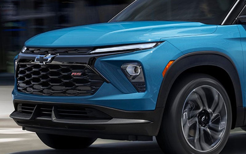 Blue Chevrolet Vehicle